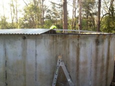 how-to-install-new-water-tank-roof